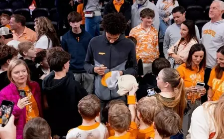 Tennessee Basketball Focus: Nate Ament Battles Aches, Shooting Slump and a Stern Challenge from Rick Barnes