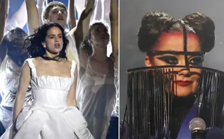 Rosalia: rosalia Performs "Berghain" with Björk at 2026 BRIT Awards