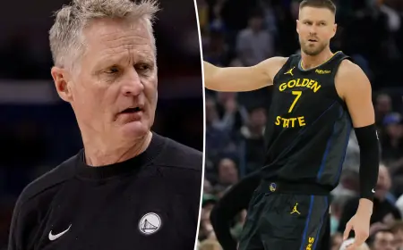 Warriors coach Steve Kerr walks back comments on Kristaps Porzingis’ diagnosis