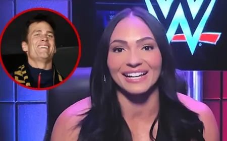 WWE’s Kiana James Challenges Tom Brady: Step Into the Ring!