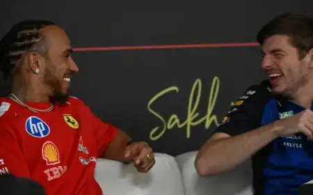 Lewis Hamilton Discusses Parenthood with Max Verstappen, Nearly Fainting