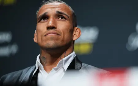 Charles Oliveira won’t rule out featherweight return ahead of UFC 326