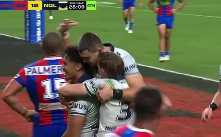 Murray Taulagi Scores Second Try