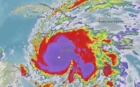Hurricane Melissa Jamaica Update: Now Officially Tied for Strongest Atlantic Hurricane in History