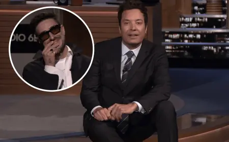 Jimmy Fallon Pranks Marcus Mumford With Two‑Minute Introduction During Rock & Roll Minute