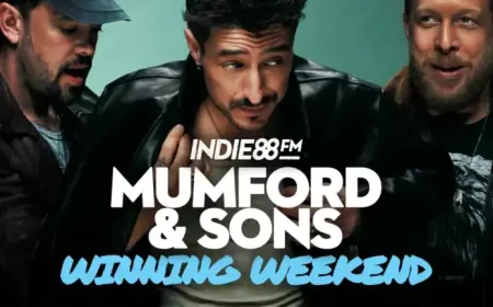Indie88 Hosts Mumford & Sons Winning Weekend