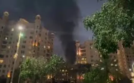 Missiles Strike Near U.S. Fifth Fleet Headquarters in Bahrain Amid Wider Middle East Exchange