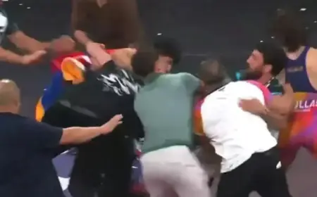 Arman Tsarukyan and Georgio Poullas Clash in Post-Match Brawl at RAF 6