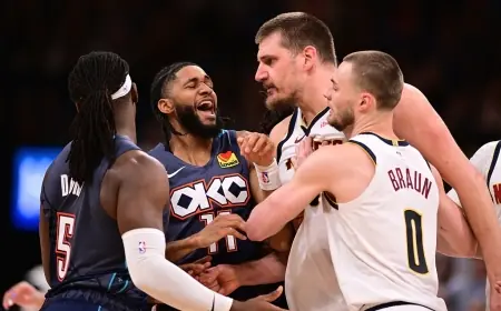 How the Nuggets Vs Thunder skirmish shifted playoff focus and put key players under a microscope