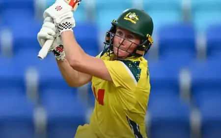 Beth Mooney Hits Sixth WODI Century: Key Stats Revealed