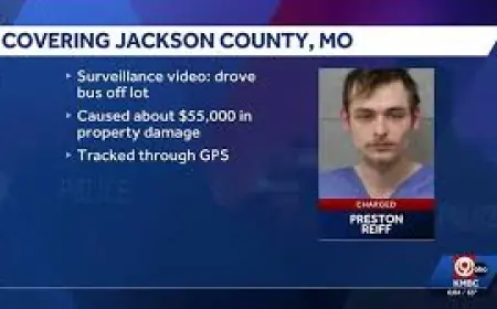 Kansas City man charged after allegedly stealing Greyhound bus and leading police on chase