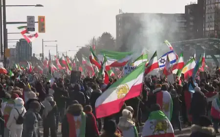 Iranian-Canadians Celebrate Joyous Day Amid U.S. and Israeli Strikes on Iran
