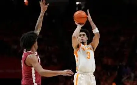 Alabama Vs Tennessee: Labaron Philon Jr. Leads Wild 71-69 Comeback in Knoxville