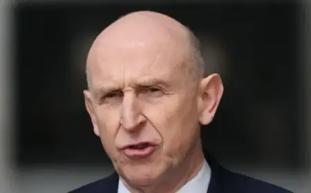 UK Defence Secretary Details Middle East Operations, Highlights Iran Drone Neutralization