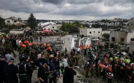 Missile Strike Kills Six in Beit Shemesh, Israeli Ambulance Service Reports