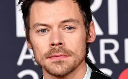 Harry Styles Lights Up the BRITs: Aperture Opening, Chanel Pinstripes, Fake Stage Invaders and a Censored Mandelson Joke
