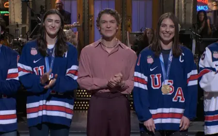 Connor Storrie SNL: Heated Rivalry Star Hosts Saturday Night Live Season 51, Hudson Williams Cameos