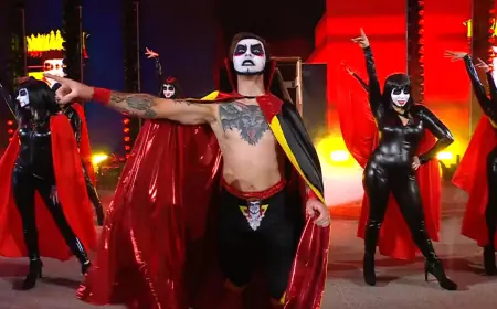 Danhausen WWE: Very Nice, Very Evil Arrives in WWE After AEW Removal, Emerges From Mystery Box at Elimination Chamber