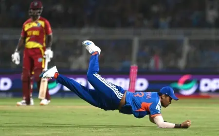 Abhishek Sharma’s Drops Deepen India’s Fielding Crisis as Team Becomes Worst Catching Unit in T20 World Cup 2026