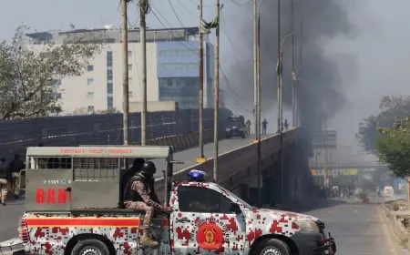 Karachi: At least nine killed near US consulate as protests over Khamenei's death spread