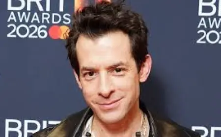 Mark Ronson pays emotional tribute to Amy Winehouse after BRITs Outstanding Contribution win