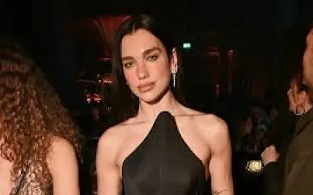 Dua Lipa Leads Stars at Warner Music's Swanky BRITs Afterparty After Surprise Onstage Cameo