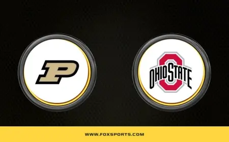 Purdue Vs Ohio State Prediction: No. 8 Purdue Visits Columbus as 6.5-Point Favorite