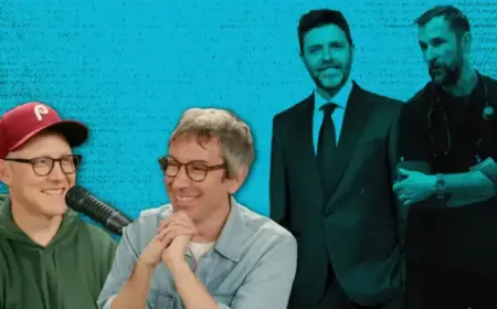 Andrew Guest Discusses ‘Wonder Man,’ ‘Community,’ and ‘The Pitt’ S2E8