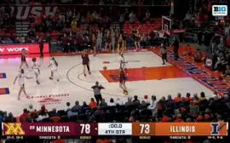 Minnesota Vs Illinois: Gophers’ 78-73 win locks double-bye and reshapes Big Ten momentum