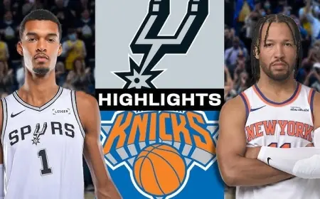 Spurs vs Knicks ends in a Knicks blowout as New York snaps San Antonio’s streak