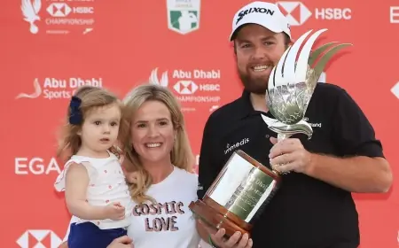 Shane Lowry Wife Wendy Lowry Shares Rare Throwback Photo as Lowry Builds Momentum on Tour