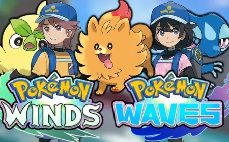 Pokémon Winds and Waves Officially Revealed: Gen 10 Starters Browt, Pombon, and Gecqua Confirmed for Nintendo Switch 2