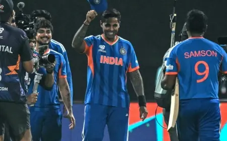 India Vs West Indies: Samson steers India into semifinal after nervy five-wicket win in Kolkata