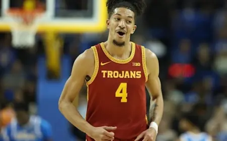 Chad Baker-Mazara Leaves USC Basketball Team After Re-Aggravated Knee Injury Against Nebraska