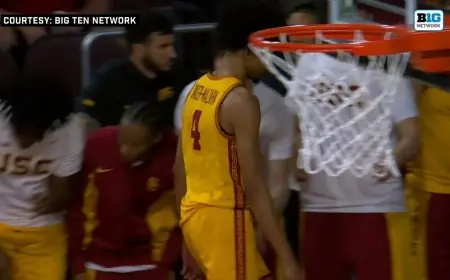 Chad Baker-Mazara Injury Update: USC Star Leaves Program After Re-Aggravating Knee Against Nebraska