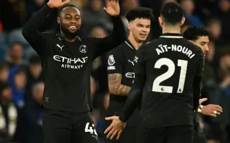 Leeds United Vs Man City: Semenyo silences Elland Road as City close gap on Arsenal