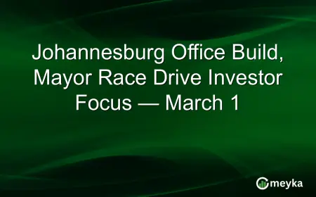 Johannesburger investors eye office build as power cuts and mayoral race reshape demand