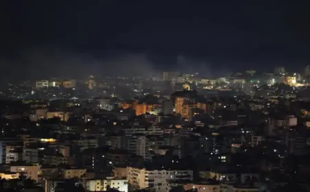 Israel Strikes Beirut Following Hezbollah Rocket Attack