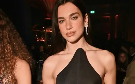 Dua Lipa leads stars at Warner Music & Hennessy BRITs afterparty after surprise Co-op Live set