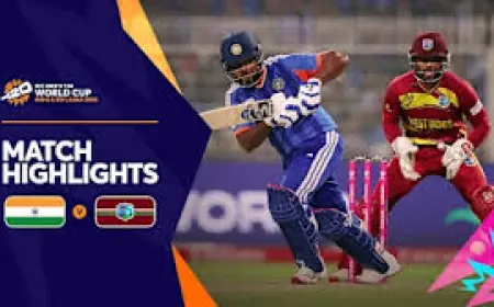 West Indies Vs India: Samson’s unbeaten 97 sends India into T20 World Cup semi-final in Mumbai