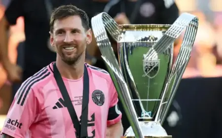 Messi and Inter Miami to Celebrate MLS Title at White House