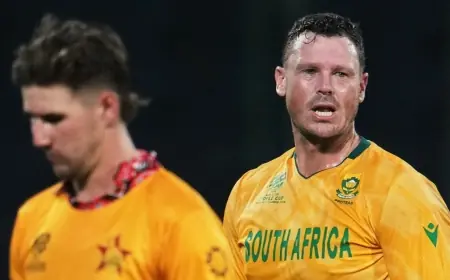 Zimbabwe Vs South Africa: Proteas cap unbeaten Super 8 run to secure top spot and a semi-final with New Zealand