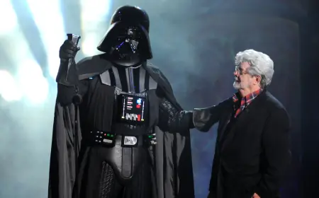 George Lucas' Theory on Why Kids Love Darth Vader and a Talk-Show Spotlight