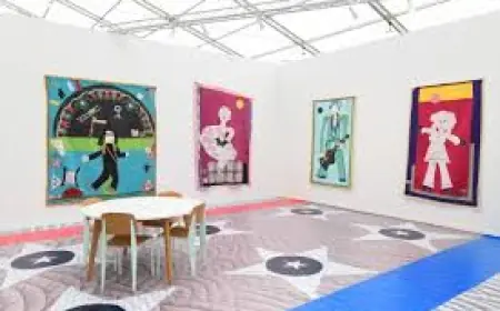 Orlando Bloom and Frieze Los Angeles coverage: quilts, booths and best art
