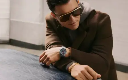 Orlando Bloom Collaborates with Porsche Design on Ultimate Driving Glasses and Jacket