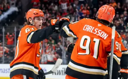 Gauthier’s Double Spurs Ducks to Shootout Victory Over Flames