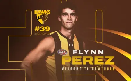 Hawthorn Selects Perez with SSP Draft Pick