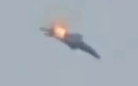 F-15 Crashes in Middle East Amidst Fiery Descent