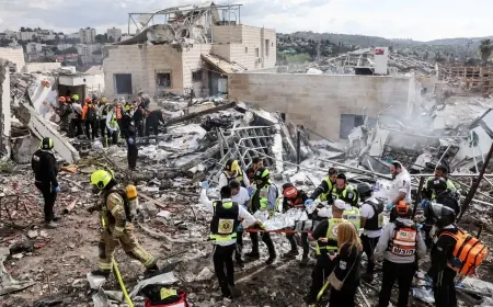 Nine dead as Iranian missiles hit Beit Shemesh and West Jerusalem