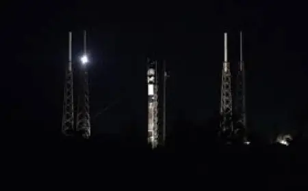 Spacex Launch: Falcon 9 Delivers 29 Starlink Satellites from Cape Canaveral